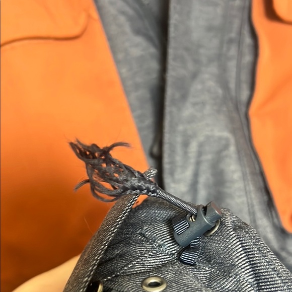 North Face Men's Charcoal and Rust Performance Jacket - Picture 9 of 10